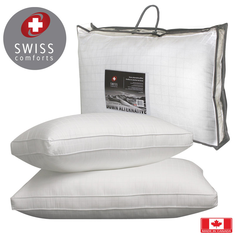 Oreiller en duvet d'oie synthétique, Standard