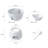 Series Favour 13 Piece Condiment Server Set-52358774