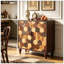 Buffet 30,31 "avec motif en nid d'abeille, armoire d'appoint moderne-1652610480