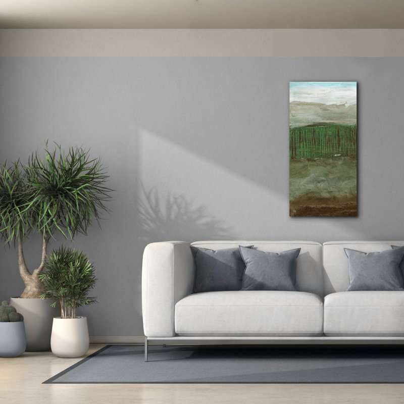 «Forest For The Trees 1» par Alicia Ludwig, art mural sur toile, 20 po x 40 po