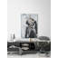 Coiffe florale-impression sur toile tendue-50109904