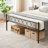 Modern Metal Platform Bed Frame with Headboard & Footboard-1536990523-1515234746