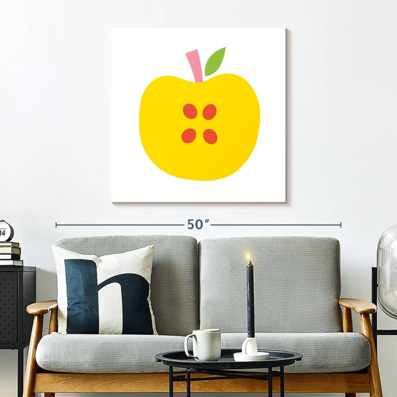 Pomme jaune Yarlin, H 30 po x l 30 po