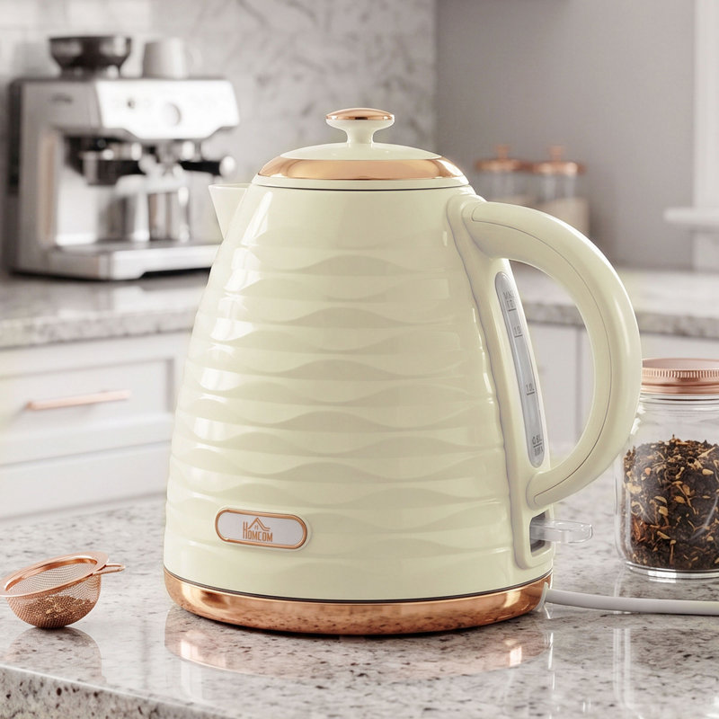 HOMCOM 1.7L Electric Tea Kettle