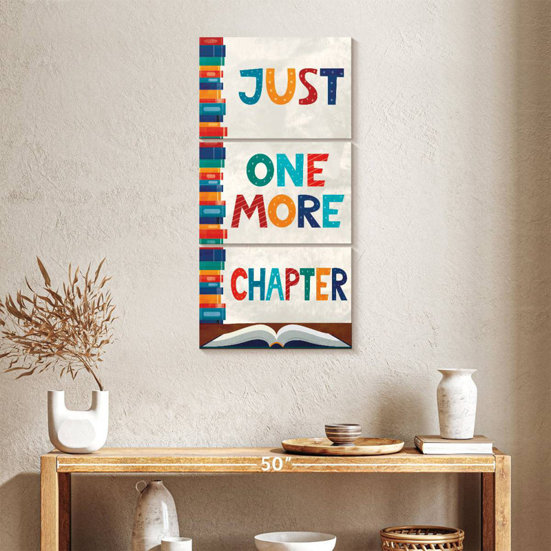 One More Chapter, 38" H x 18" W