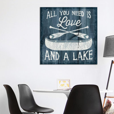 Up North I by Laura Marshall - Wrapped Canvas Print