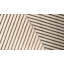 Pinstriped Square Ottoman