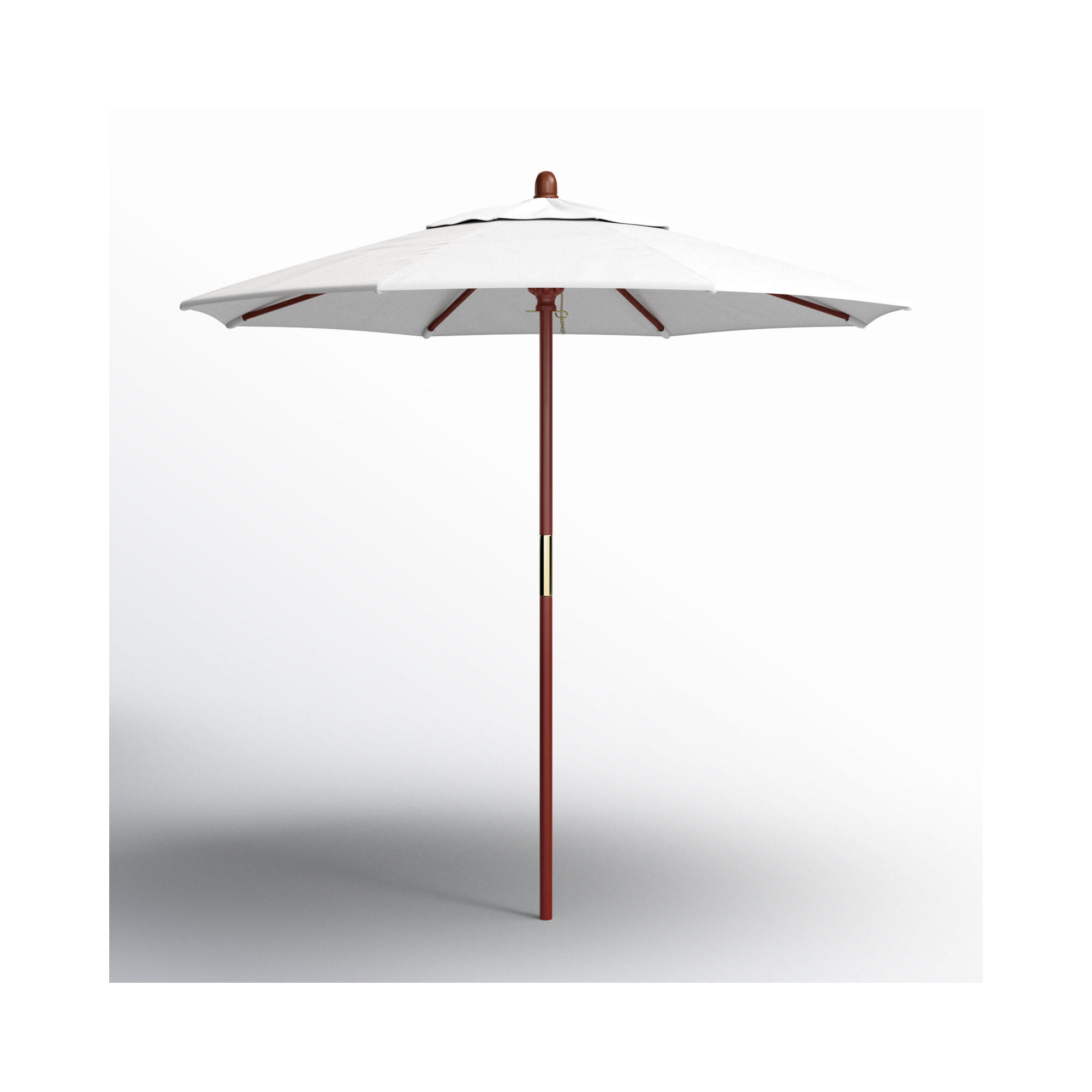 Manford 90'' Outdoor Umbrella, Canvas Natural Sunbrella® Canvas