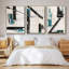 Ensemble de 3 pièces encadrées sur toile "Geometric Notes II"-97792059-97792058