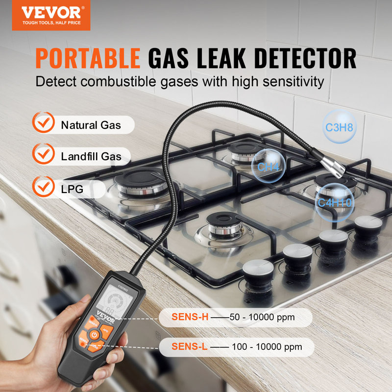 VEVOR Multiple Glasses & Smoke Detector