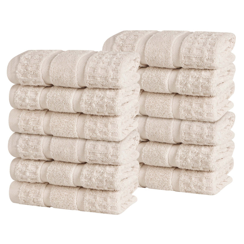 Serviette de toilette Camiren Zero Twist, Ivoire
