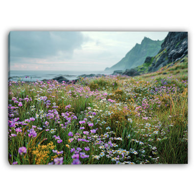 Coastal Bloom - Art mural sur toile tendue