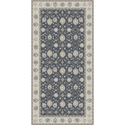 Armenia Gray Cushioned Kitchen Mat