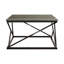 Ensemble de table basse 3 pièces en métal gris-2034968635