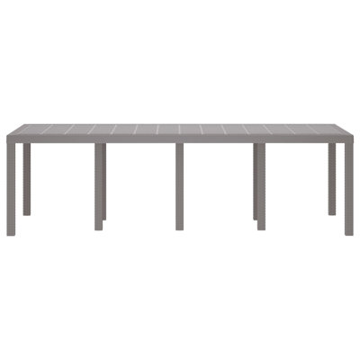 Metal Base Dining Table