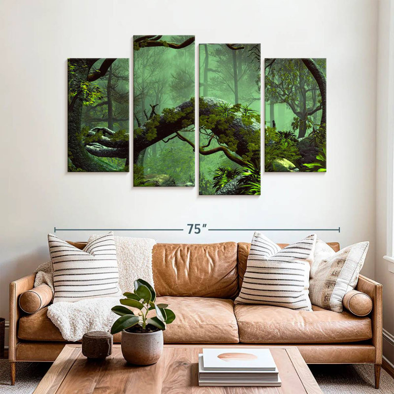 Alvord The Dark Forest, 42" H x 68" W
