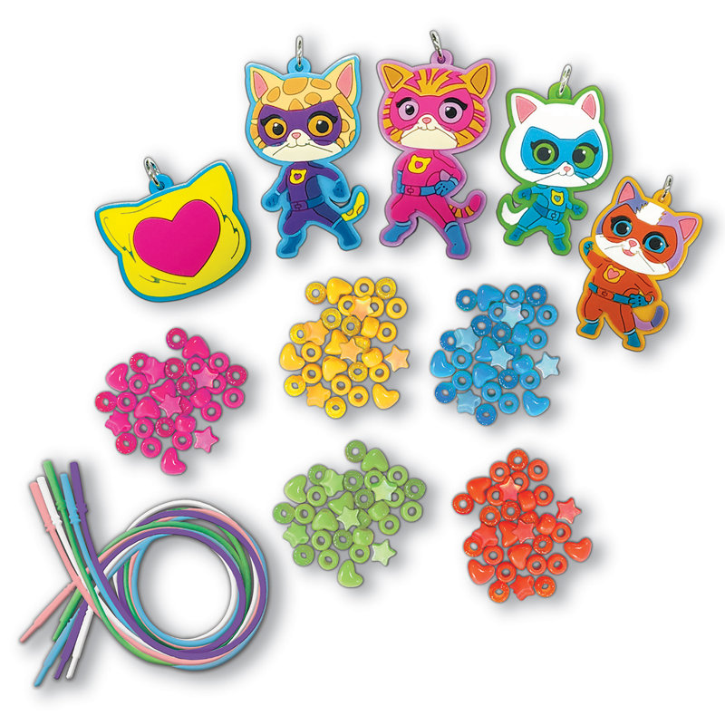 Ensemble d'activités pour collier: super chatons