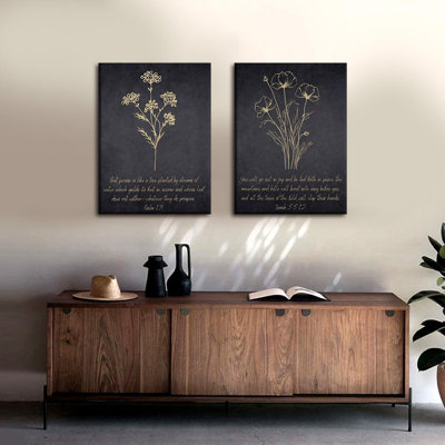 2 Piece Wrapped Canvas Print