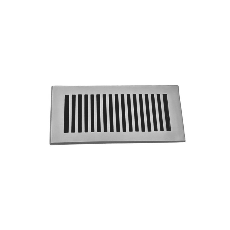 Couvercle de ventilation standard en fonte d'aluminium, Chrome, H 3 po x l 10 po x P 12 po