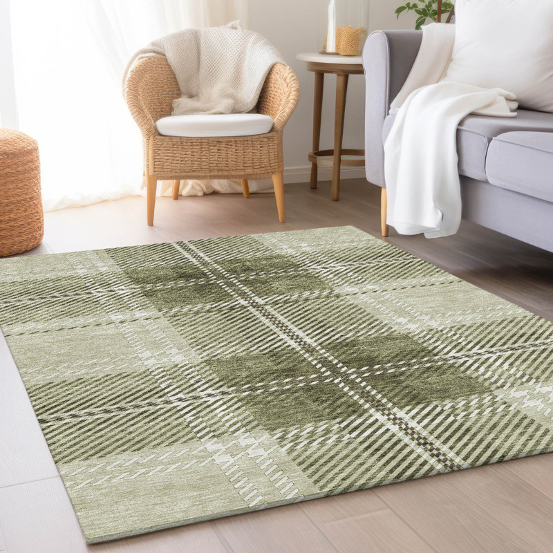 Tapis en aloès Prisco lavable à la machine de qualité supérieure, Rectangulaire 8 pi x 10 pi