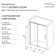 44'' - 48'' W x 76'' H Pivot Semi-Frameless Shower Door with Clear Glass