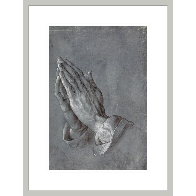 «Praying Hands» par Albrecht Dürer, impression giclée sur cadre, H 21,75 po x l 16,63 po