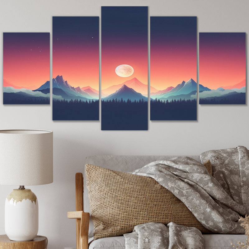 Minimalism Alpine Beauty II Landscape & Nature Wall Decor