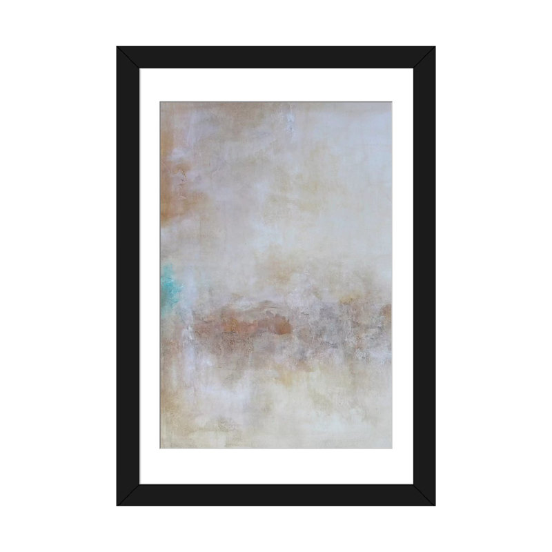 « désert lights », impression sur toile, H 24 po x l 16 po x P 1 po, Papier d'art encadré noir, Blanc