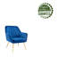 41.4cm H Velvet Upholstered Armchair-1505306915