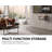 Fitueyes Design Floating Media Shelves for DVD Players and TV Box