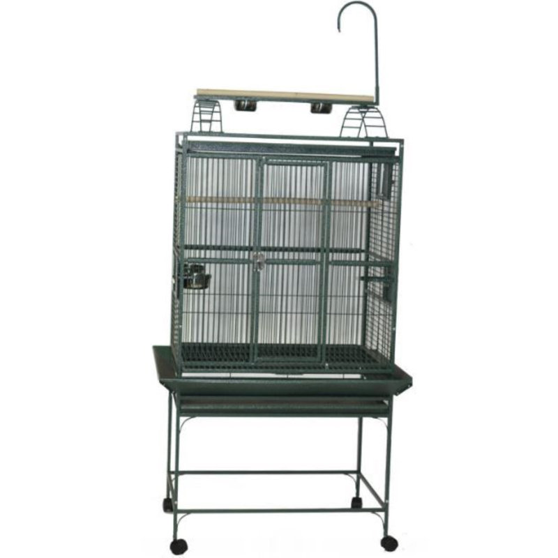 Cage de jeu 32 "X 23" par A&E, vert