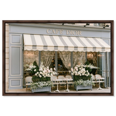 "Floral Facade III", impression sur toile encadrée par Glam