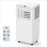 8000 Btu Portable Air Conditioner With 3-in-1 Cooling, Dehumidifying, And Fanning Functions, Remote Control, 24-hour Timer, Sleep Mode, Adjustable Thermostat, Window Kit, And Energy-efficient Design