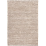 Burton Wool Area Rug in Taupe