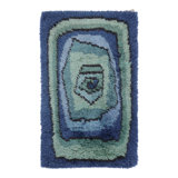Vintage One-of-a-Kind 2'6" X 4'2" Hand Knotted Area Rug