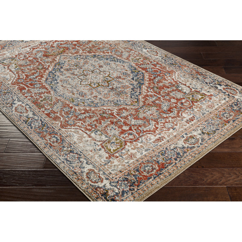 Jaquez Oriental Indoor Rug, Rectangle 6'7" x 9'