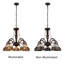 Grand lustre à 5 lumières au fini bronze foncé de style victorien CHLOE Lighting 27 po de large Victorian