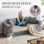 3 Seater Chenille Sofa & Chaise