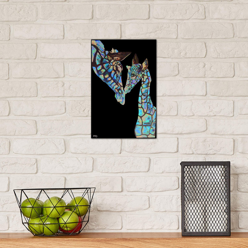 Daisy & Holly by Becksy - No Frame Print on Canvas, No Frame, 101.6 cm H x 66.04 cm W x 3.175 cm D