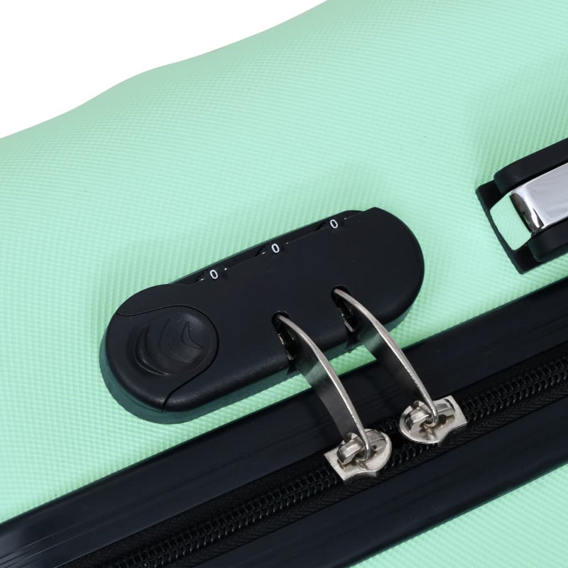 Vidaxl Hardcase Trolley Mint ABS