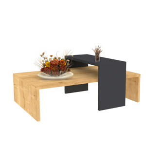 Tallsmayne Cross Legs Coffee Table with Storage