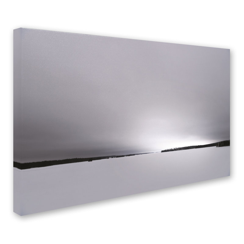 «Neutral Gray Finish» de Fadel, reproduction de photo sur toile tendue, H 12 po x l 19 po