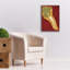 Toile «Veggies On Red L Daikon» par Andrea Strongwater-807485939