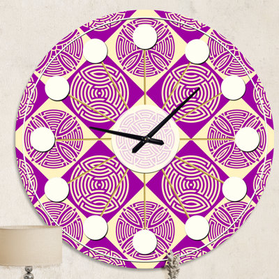 Horloge murale rétro Mid-Century