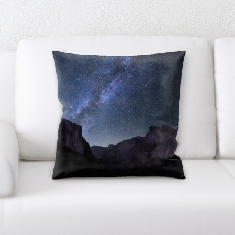Microsuede Throw Pillow