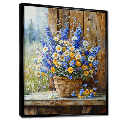 Art mural Stevens Stevens Wildflowers At The Farm I - Bouquets assortis