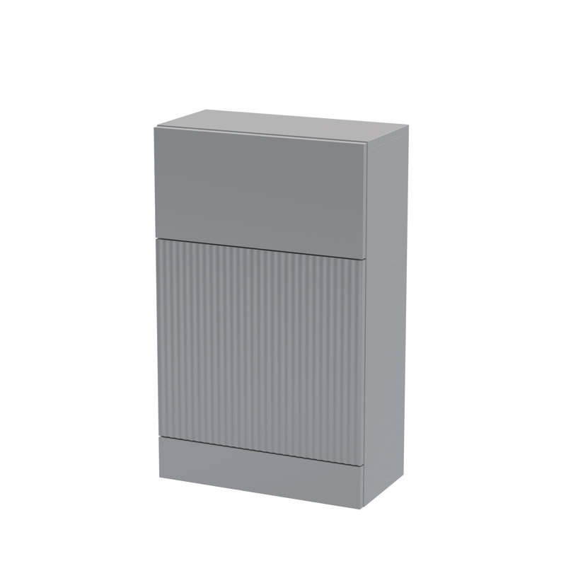 Fluted Bathroom Storage Cabinet