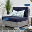 Chaise sans accoudoirs en rotin pour l'extérieur Conway-1334127246