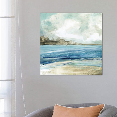 Soft Surf I by Carol Robinson - Wrapped Canvas Painting