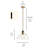 Bielecki 1 - Light Dome Cone Pendant